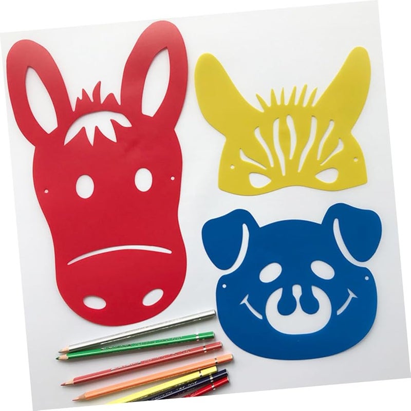 Cartoon Animal Painting Stencil Set DIY Drawing Templates for Kids Art Crafts - Image 3